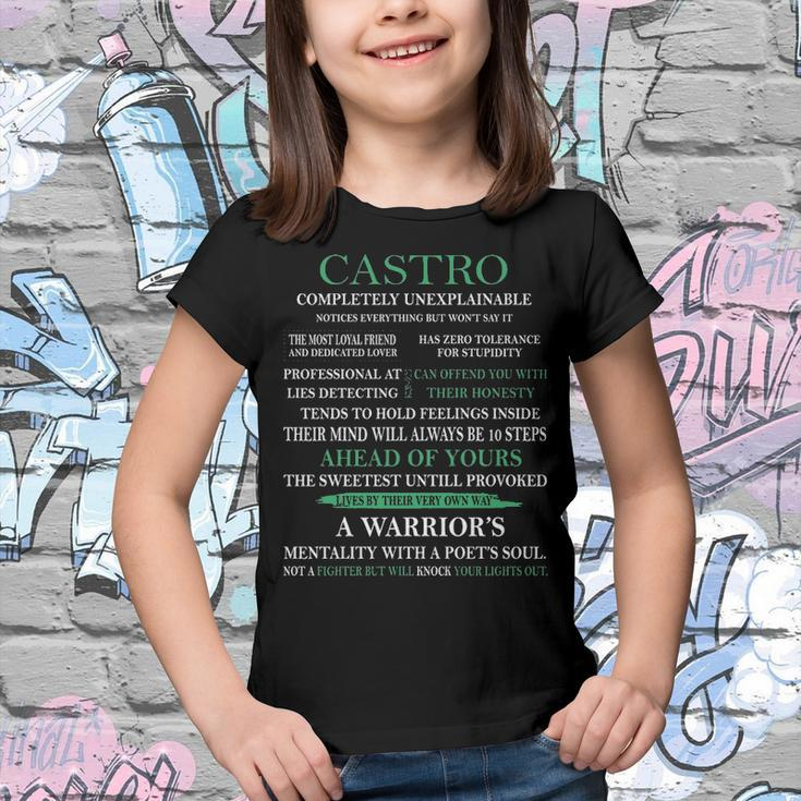 Castro Name Gift Castro Completely Unexplainable Youth T-shirt