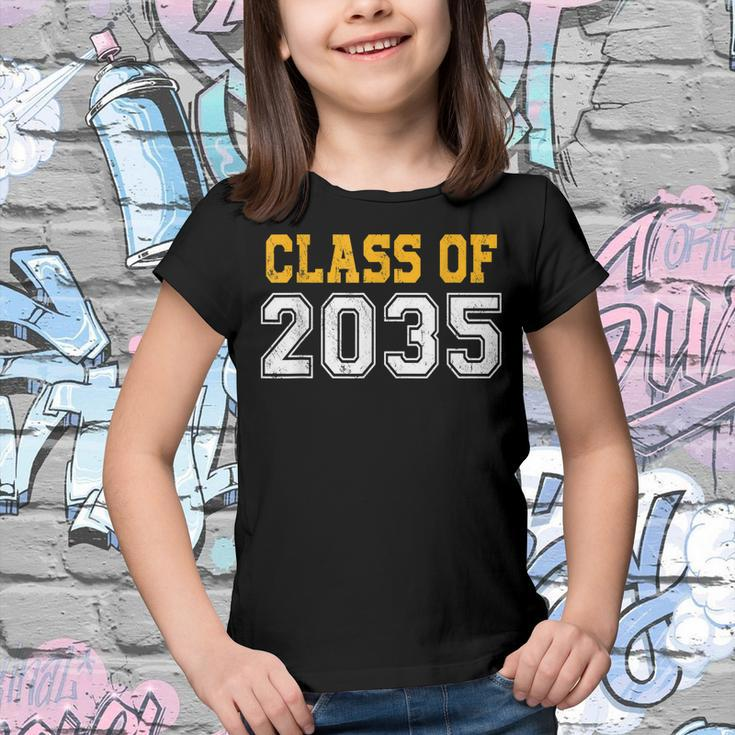 Class Of 2035 Grow With Me - Senior 2035 Graduation Youth T-shirt