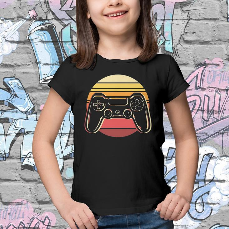 Colorful Controller Gaming Game Player Youth T-shirt
