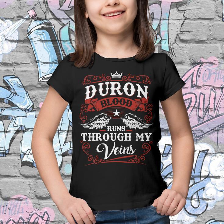 Duron Name Shirt Duron Family Name Youth T-shirt