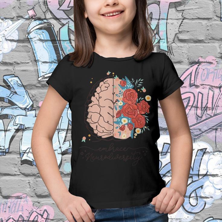 Embrace Neurodiversity Funny V3 Youth T-shirt