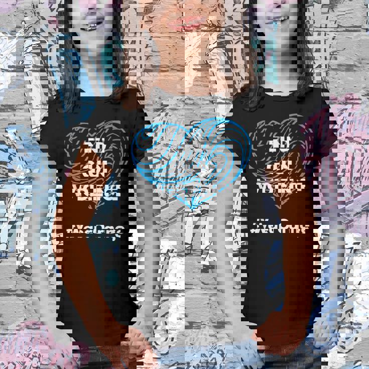 Enough End Gun Violence Wear Orange Youth T-shirt