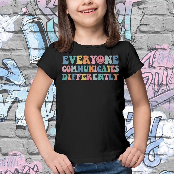 Everyone Communicates Differently V2 Youth T-shirt