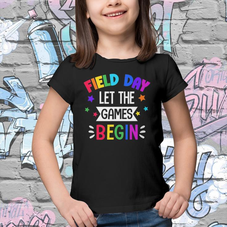 Field Day Let The Games Begin Kids Last Day Of School Youth T-shirt