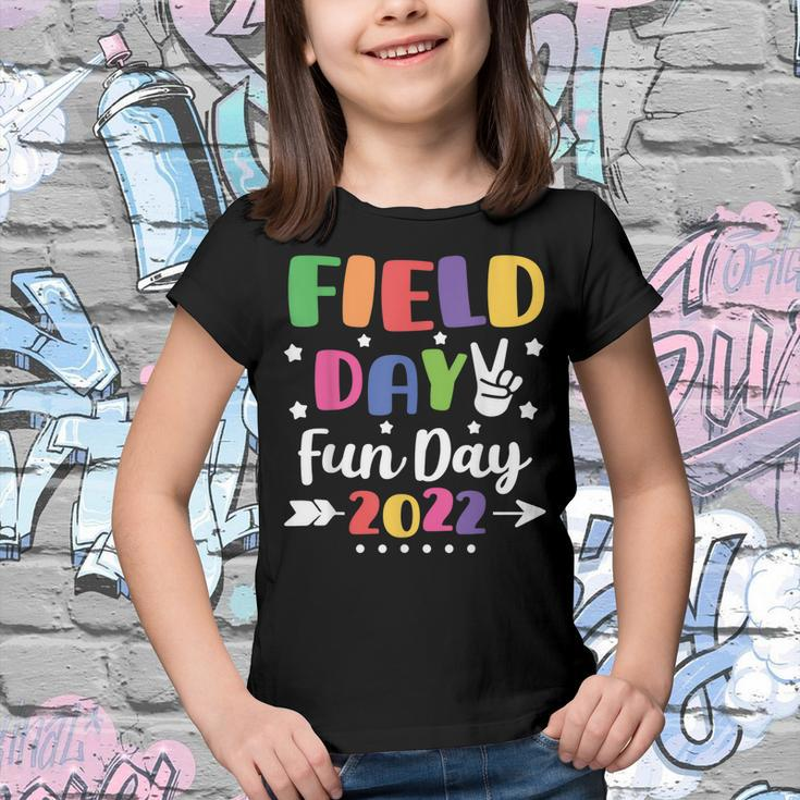 Field Day Vibes 2022 Fun Day For School Teachers And Kids V2 Youth T-shirt