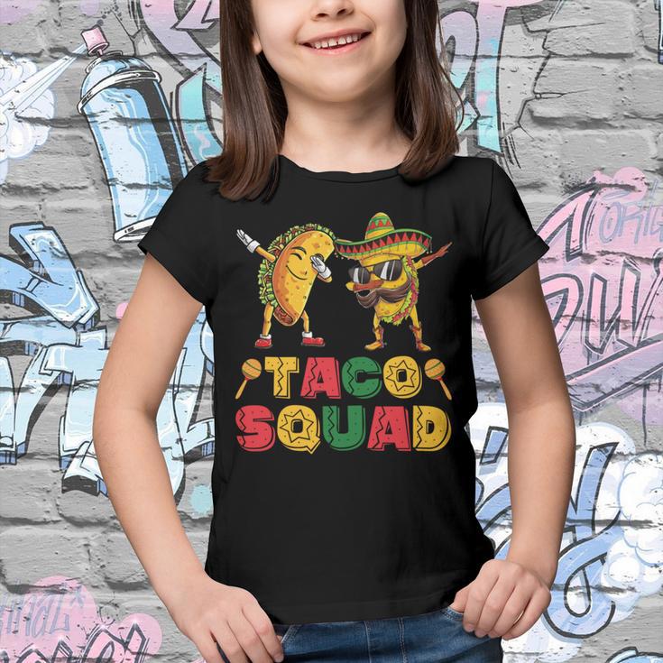 Funny Dabbing Taco Cinco De May Mexican Food V3 Youth T-shirt