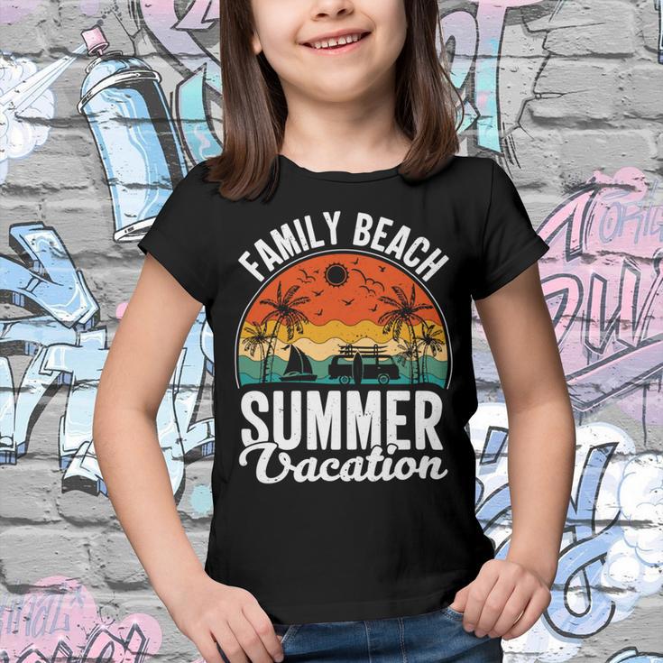 Funny Enjoy The Summer Family Beach Summer Vacation Youth T-shirt