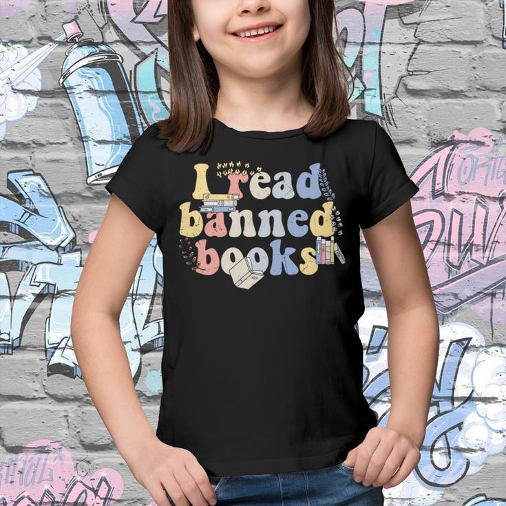 Funny I Read Banned Books Lovers Books Youth T-shirt