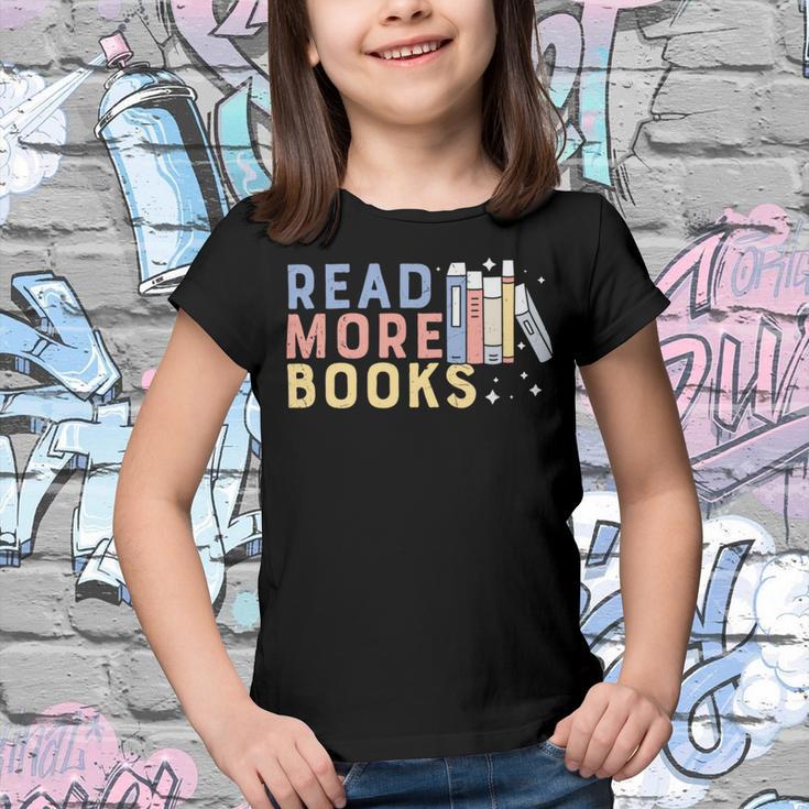 Funny Read More Books Gift Youth T-shirt