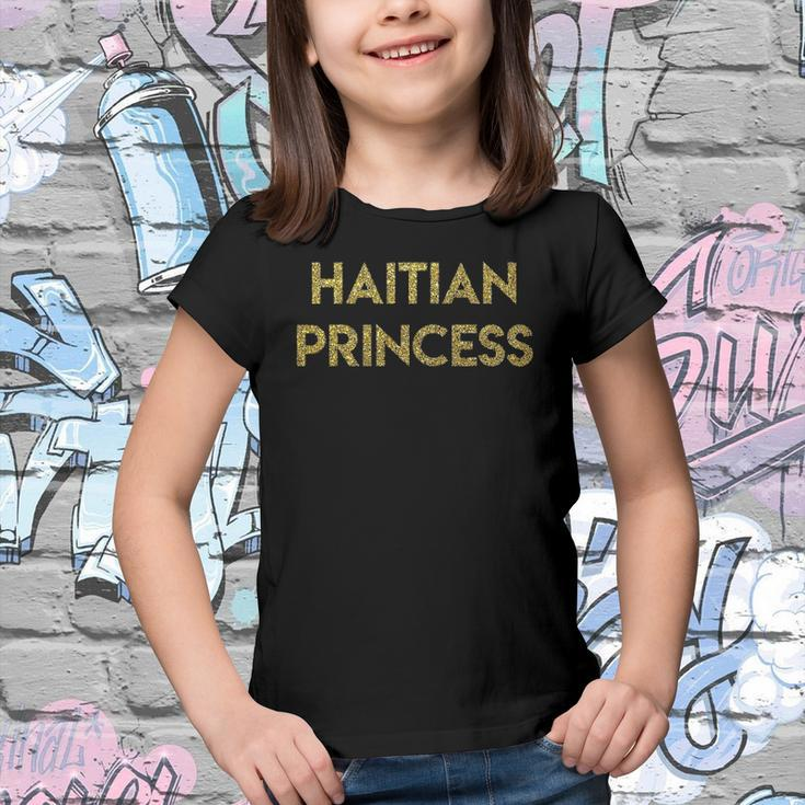 Haitian Pride Gold - Haitian Princess Youth T-shirt