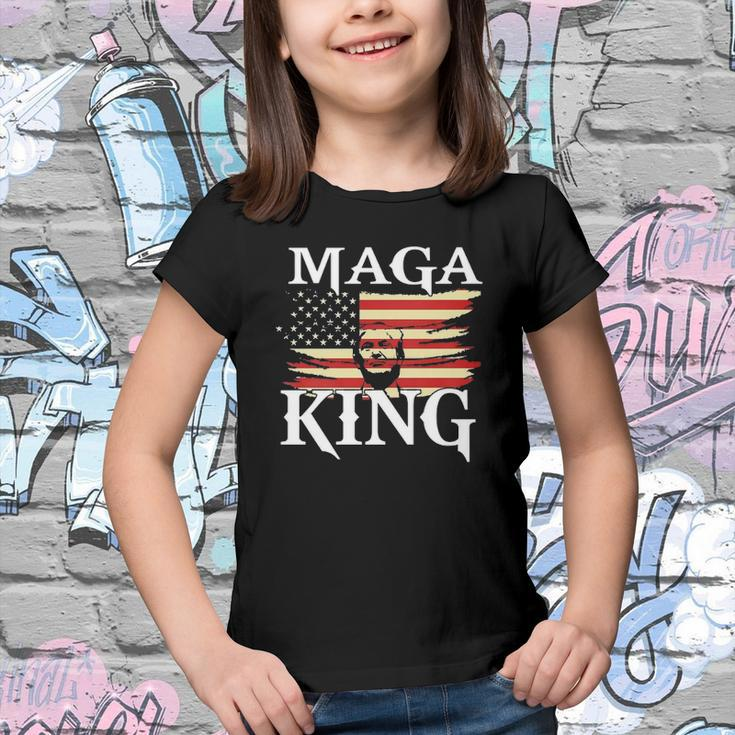 Maga King American Patriot Trump Maga King Republican Gift Youth T-shirt