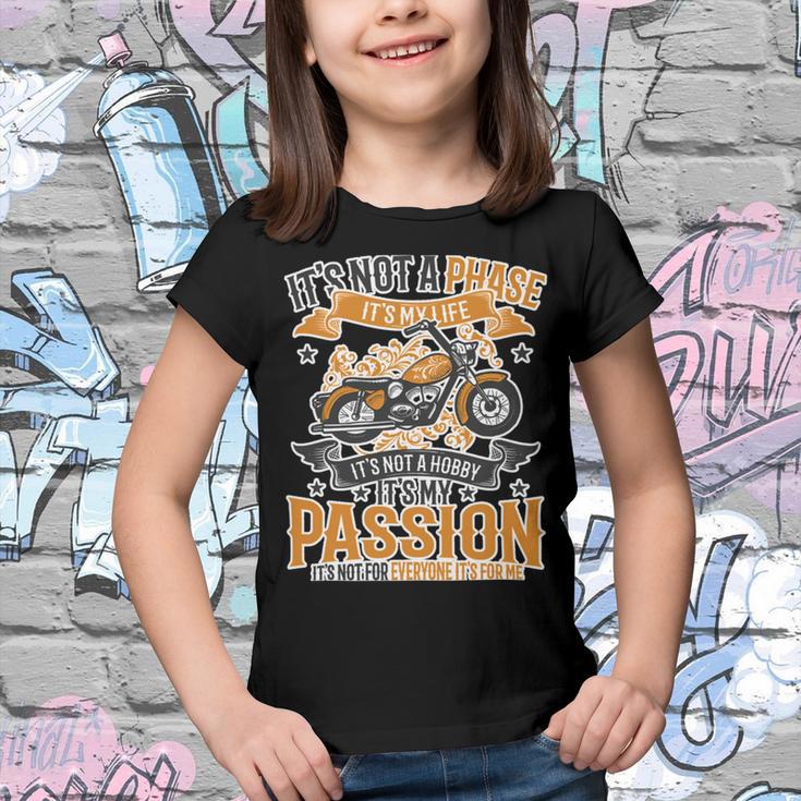 Motorcycle Passion Biker Cute Dreaming 488 Shirt Youth T-shirt