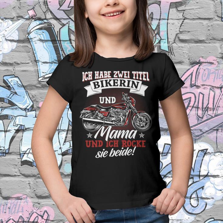 Motorcycle Rider Motorcycle Mum Ladies 480 Shirt Youth T-shirt