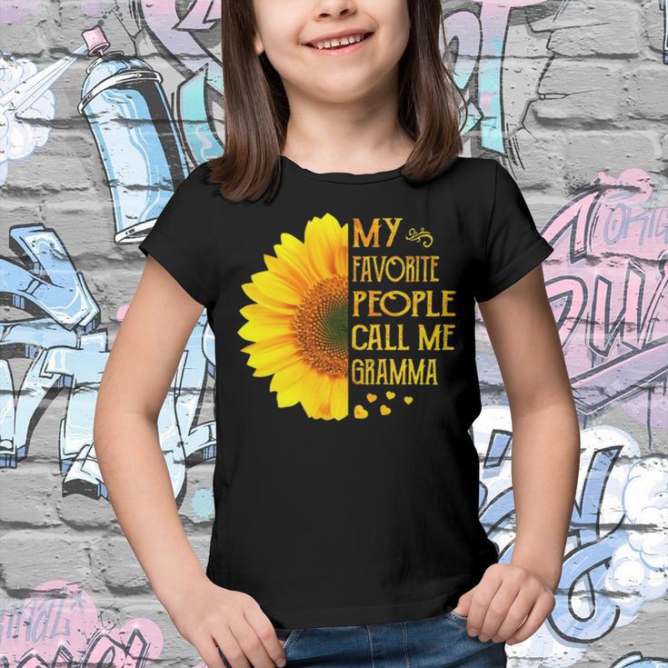 My Favorite People Call Me Gramma 728 Shirt Youth T-shirt