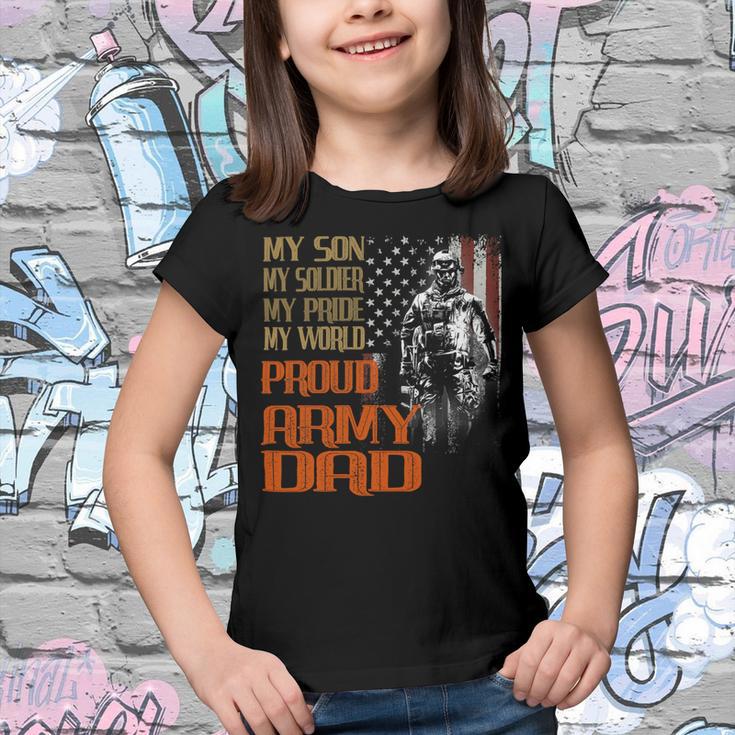 My Son Is A Soldier Hero Proud Army 708 Shirt Youth T-shirt