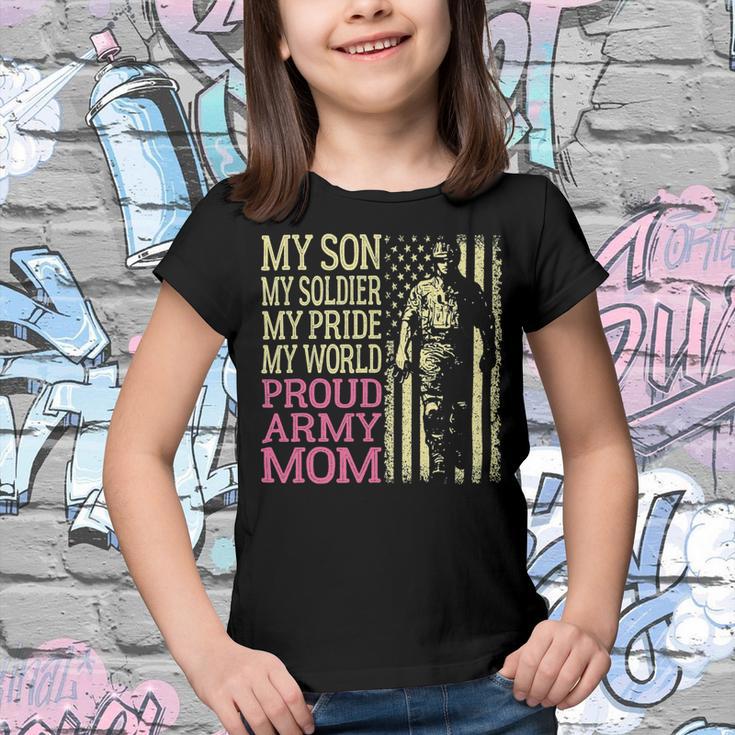 My Son My Soldier Hero Proud Army Mom 700 Shirt Youth T-shirt