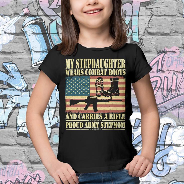 My Stepdaughter Wears Combat Boots 680 Shirt Youth T-shirt