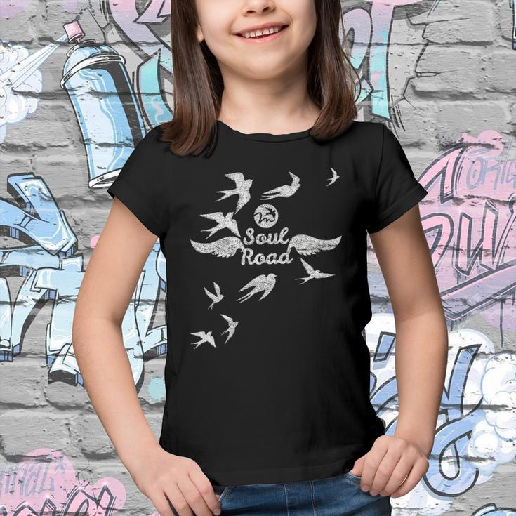 Soul Road With Flying Birds Youth T-shirt