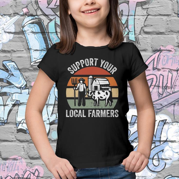 Support Your Local Farmers Farming Youth T-shirt