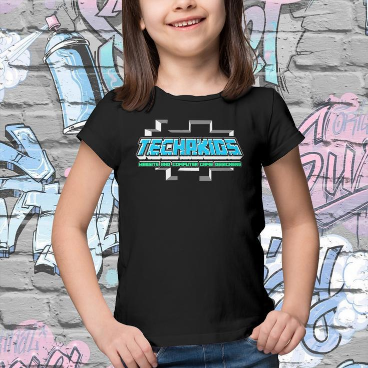 Techakids Website And Computer Game Designer Youth T-shirt