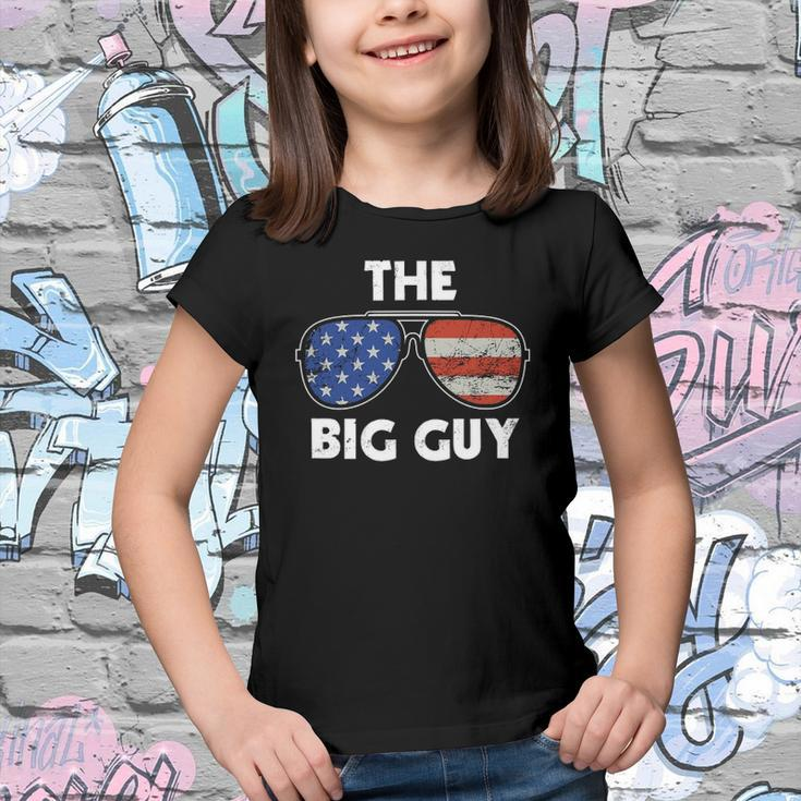 The Big Guy Joe Biden Sunglasses Red White And Blue Big Boss Youth T-shirt