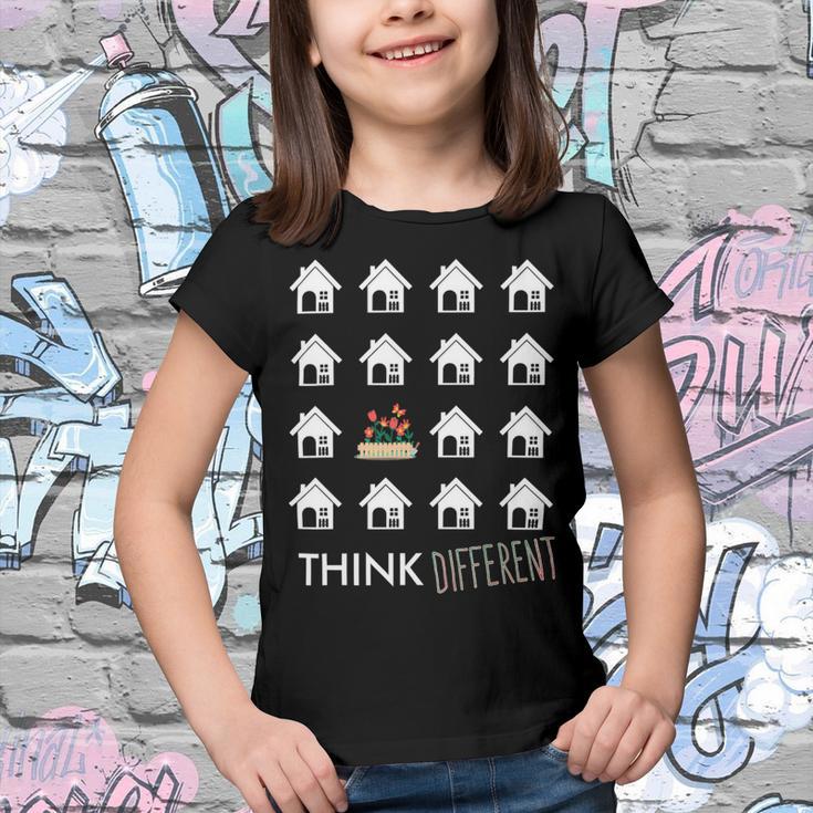 Think Different Build Gardens Not 558 Shirt Youth T-shirt