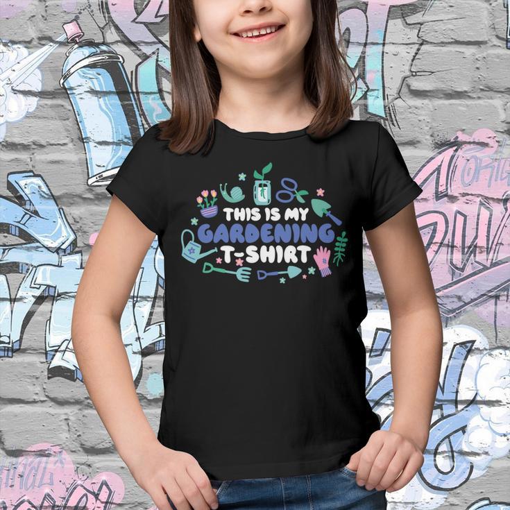 This Is My Gardening Garden Gangster 549 Shirt Youth T-shirt