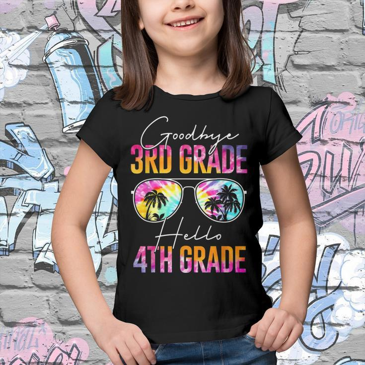 Tie Dye Goodbye 3Rd Grade Graduation Hello 4Th Grade Youth T-shirt