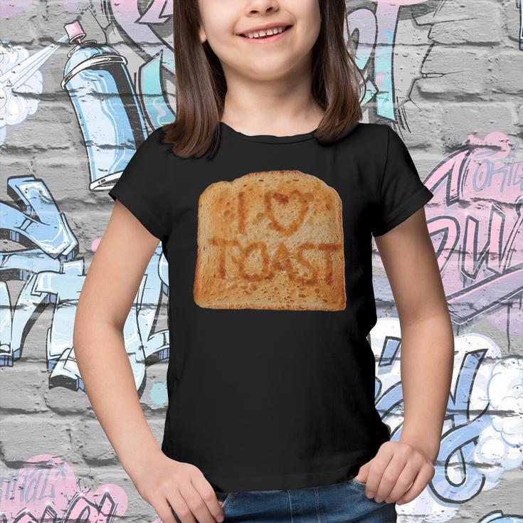 Toasted Slice Of Toast Bread Youth T-shirt