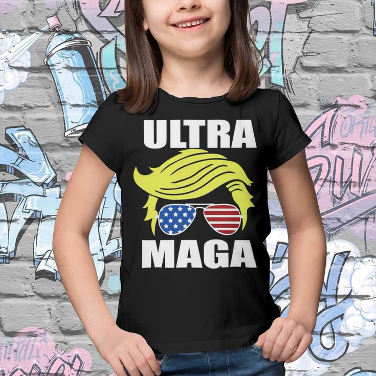 Ultra Maga Joe Biden Pro Trump Gift Youth T-shirt