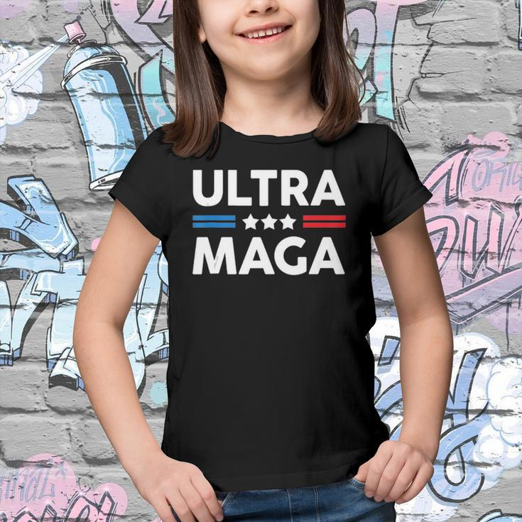 Ultra Maga Patriotic Trump Republicans Conservatives Apparel Youth T-shirt