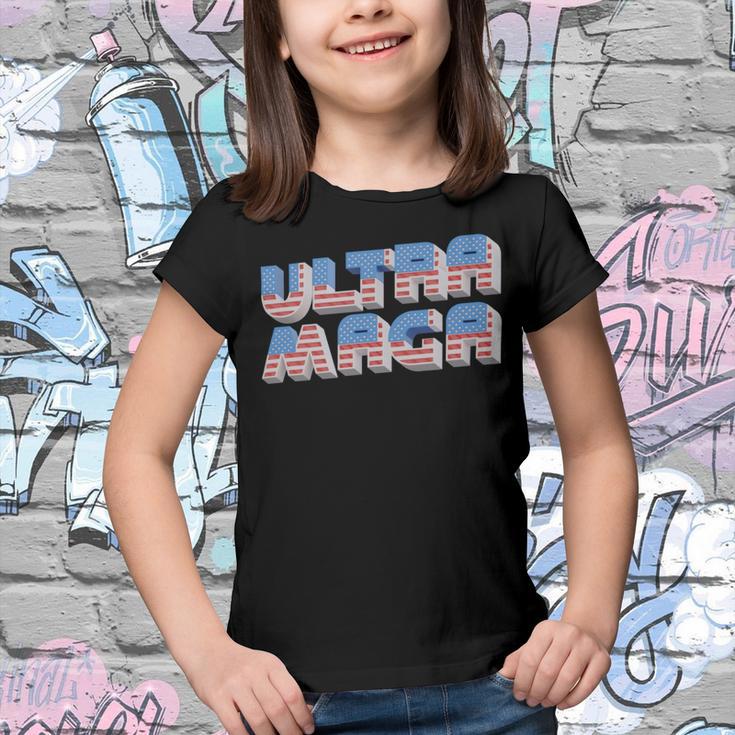 Ultra Maga Tshirt Proud Ultra Maga Make America Great Again America Tshirt United State Of America Youth T-shirt