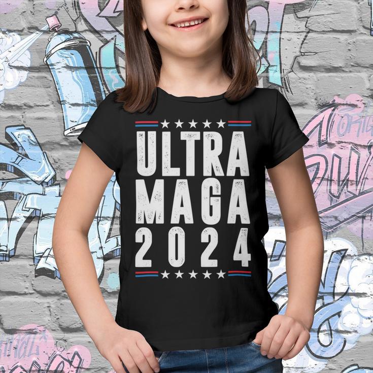 Ultra Maga Ultra Maga Funny Ultra Maga 2024 Ultra Maga And Proud Of Itultra Maga Proud V2 Youth T-shirt