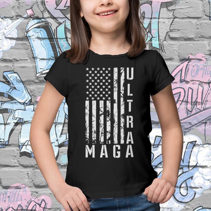 Ultra Maga Ultra Maga Funny Ultra Maga 2024 Ultra Maga And Proud Of Itultra Maga Proud V3 Youth T-shirt