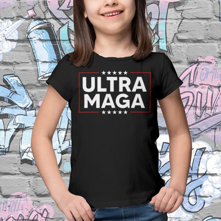 Ultra Maga Ultra Maga Funny Ultra Maga 2024 Ultra Maga And Proud Of Itultra Maga Proud V4 Youth T-shirt