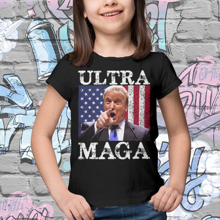 Ultra Maga Ultra Maga Funny Ultra Maga 2024 Ultra Maga And Proud Of Itultra Maga Proud Youth T-shirt