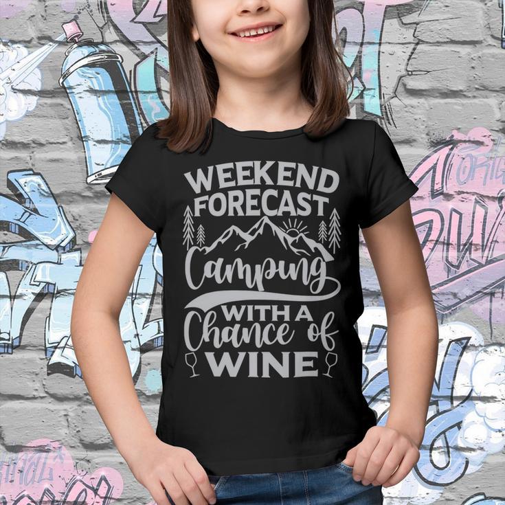 Weekend Forecast Mountain Camper 11 Shirt Youth T-shirt