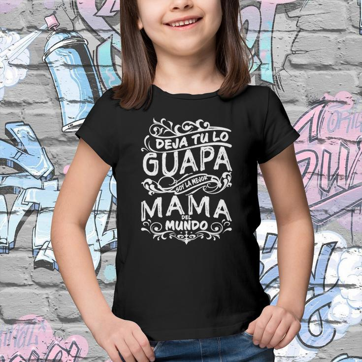Womens Camisa De Mujer Mejor Mama Del Mundo Para Día De La Madre Youth T-shirt