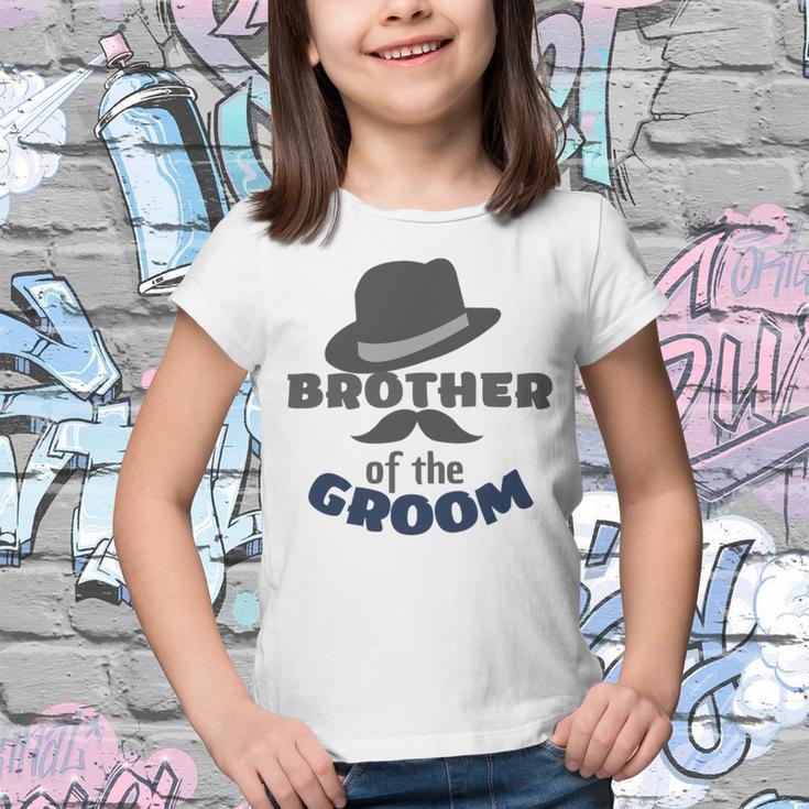 Brother Of The Groom Matching Bridal Party For Family Youth T-shirt