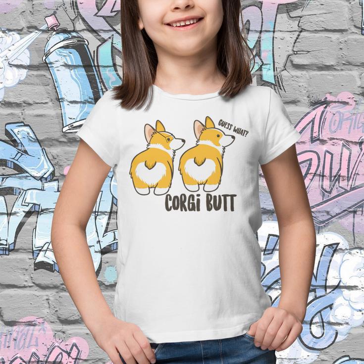 Corgi Set Sticker Design Funny Corgi Set Stickers Youth T-shirt