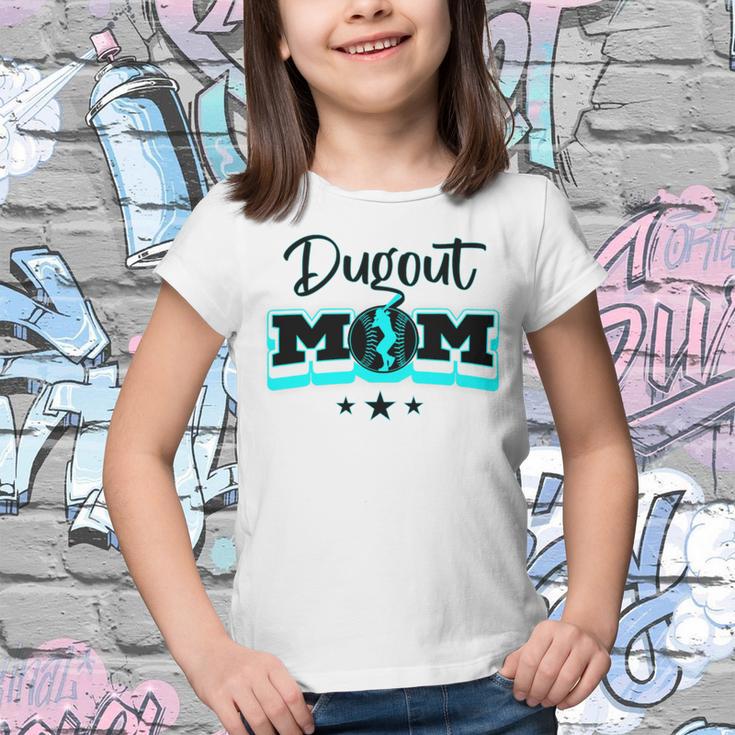 Dugout Mom V3 Youth T-shirt