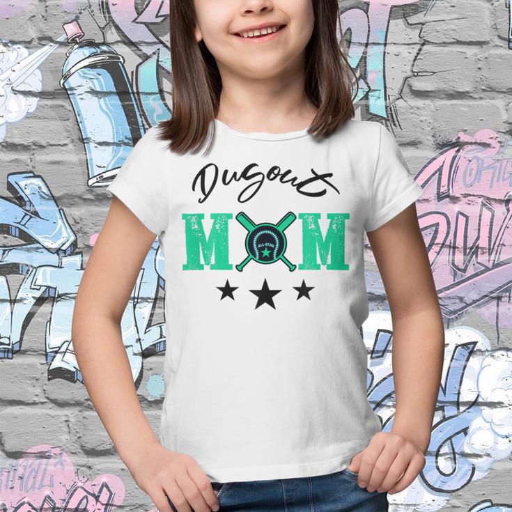 Dugout Mom Youth T-shirt