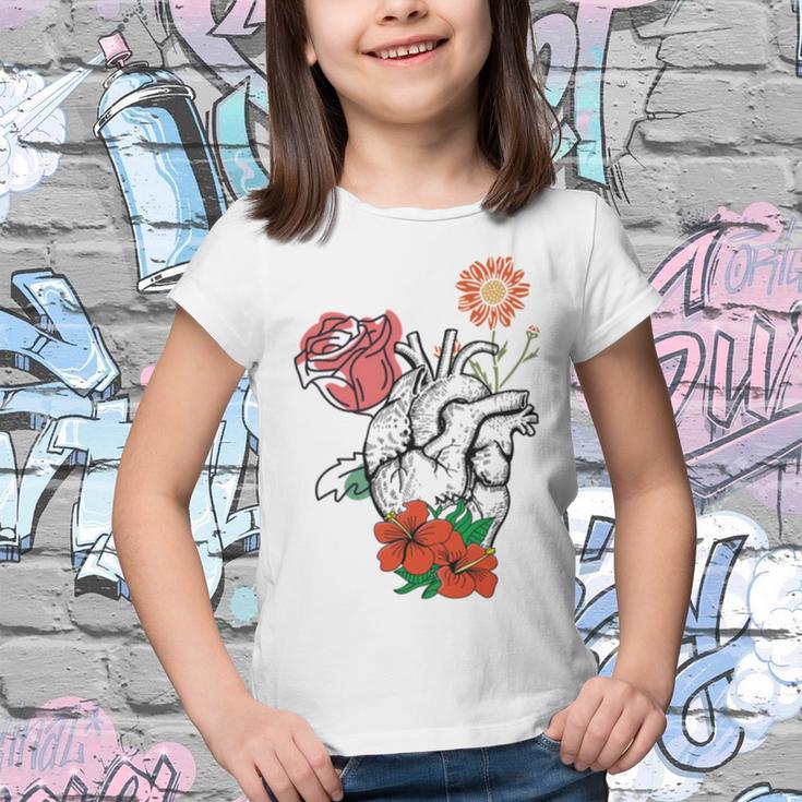 Flower Heart Spring Happy Youth T-shirt