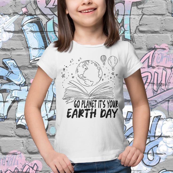 Go Planet Its Your Earth Day V2 Youth T-shirt