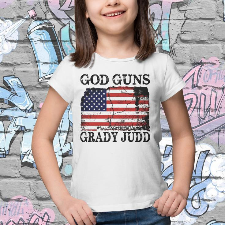 God Guns Grady Judd American Flag Youth T-shirt