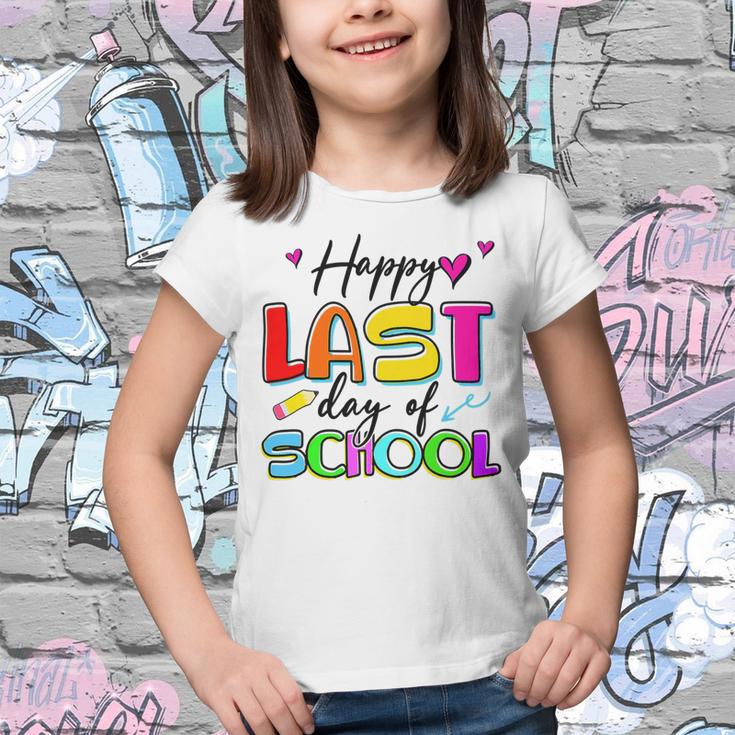 Happy Last Day Of School Graduation Students And Teacher Youth T-shirt