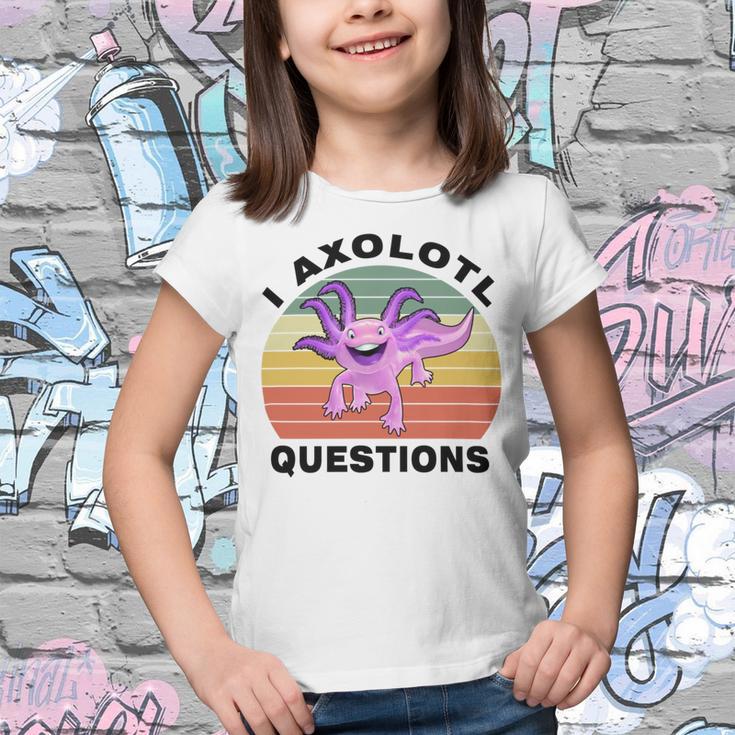 I Axlotl Questions Cute Axlotl V2 Youth T-shirt