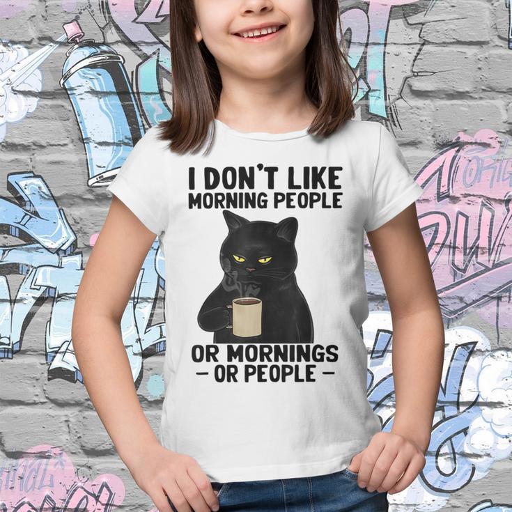 I Dont Like Morning People Or Mornings Or People V3 Youth T-shirt