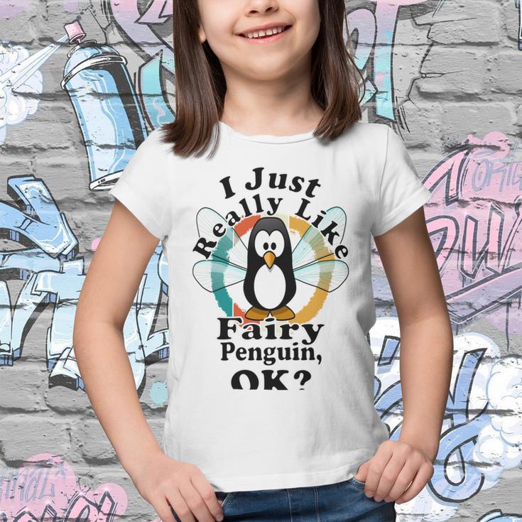 I Really Like Fairy Penguin Ok Youth T-shirt