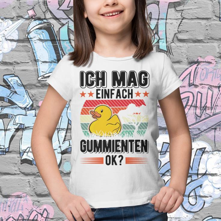 Ich Mag Einfach Gummienten Badeente Youth T-shirt